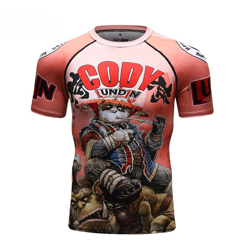 Autumn Sports Gym Jiu Ju Sanda Men's Shorts